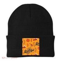 Stay Grateful Thanksgiving Holiday Beanie thumb 0