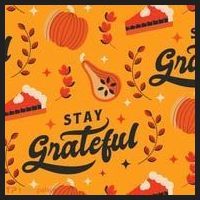 Stay Grateful Thanksgiving Holiday Beanie thumb 2