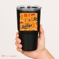 Stay Grateful Thanksgiving Holiday Tumbler thumb 2