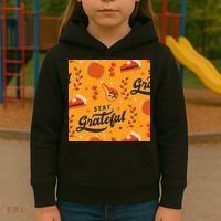 Stay Grateful Thanksgiving Holiday Kids Hoodie thumb 3