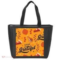 Stay Grateful Thanksgiving Holiday Tote Bag thumb 0
