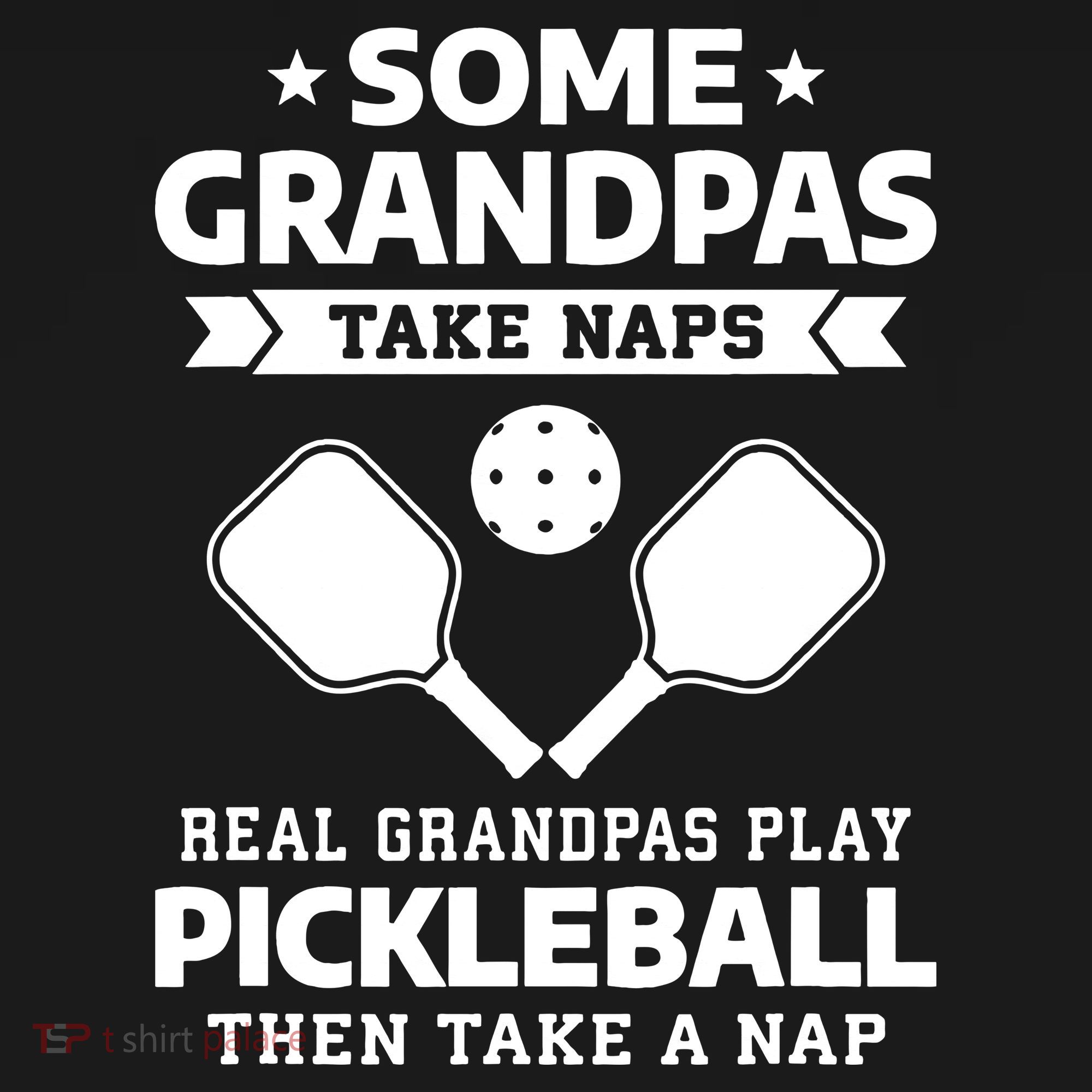 Some Grandpas Take Naps Real Grandpas Play Pickleball Women's Tank Top