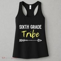 Sixth Grade Tribe 6th Teacher Back To School Gift Women's Tank Top thumb 3