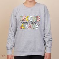 Second Grade Teacher Back To School 2nd Grade Dream Team Women's Sweatshirt thumb 0