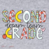 Second Grade Teacher Back To School 2nd Grade Dream Team Women's Sweatshirt thumb 2