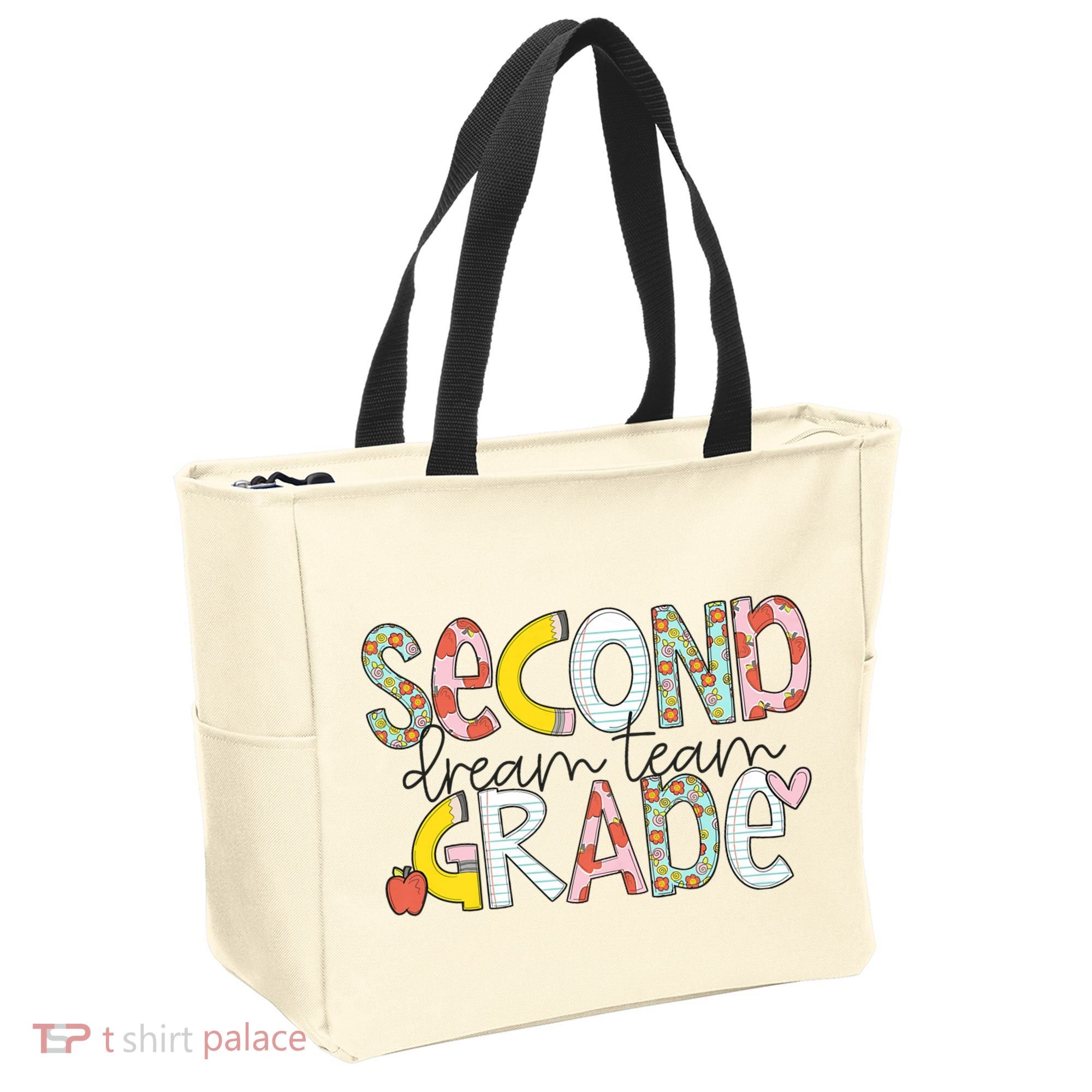 Second Grade Teacher Back To School 2nd Grade Dream Team Tote Bag