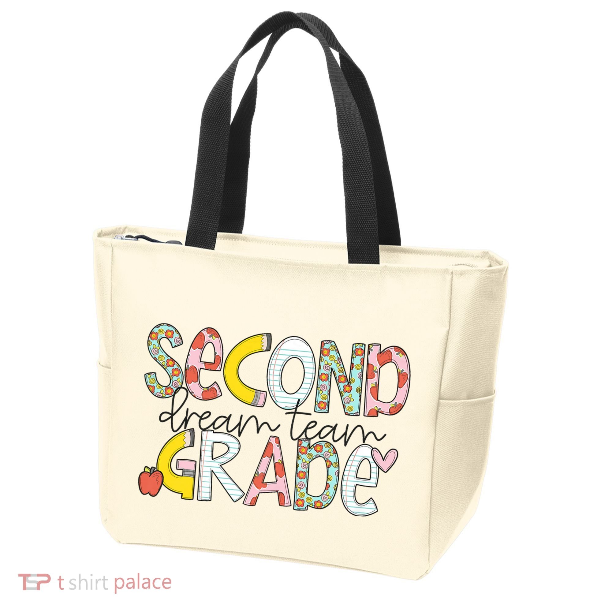 Second Grade Teacher Back To School 2nd Grade Dream Team Tote Bag