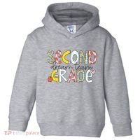 Second Grade Teacher Back To School 2nd Grade Dream Team Toddler Hoodie thumb 0