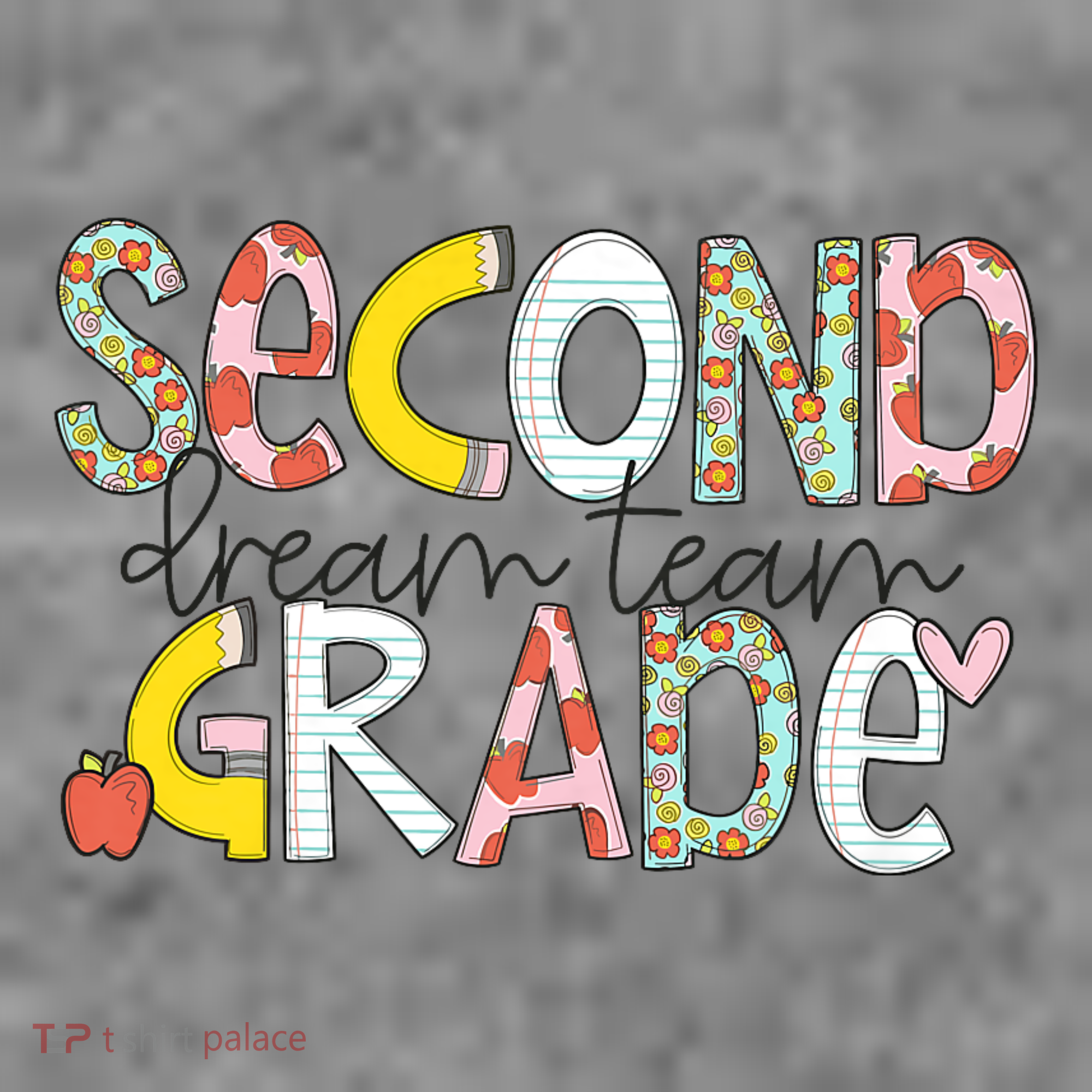 Second Grade Teacher Back To School 2nd Grade Dream Team Toddler Hoodie