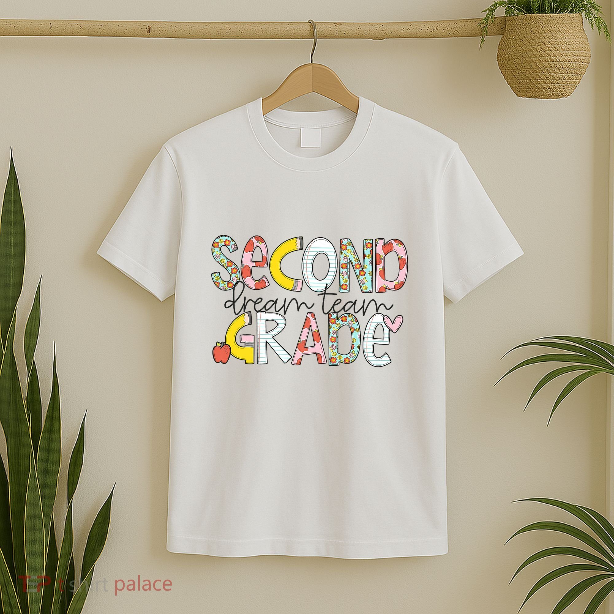 Second Grade Teacher Back To School 2nd Grade Dream Team T-Shirt