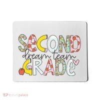 Second Grade Teacher Back To School 2nd Grade Dream Team Mousepad thumb 0