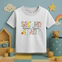 Second Grade Teacher Back To School 2nd Grade Dream Team Toddler T-Shirt thumb 3