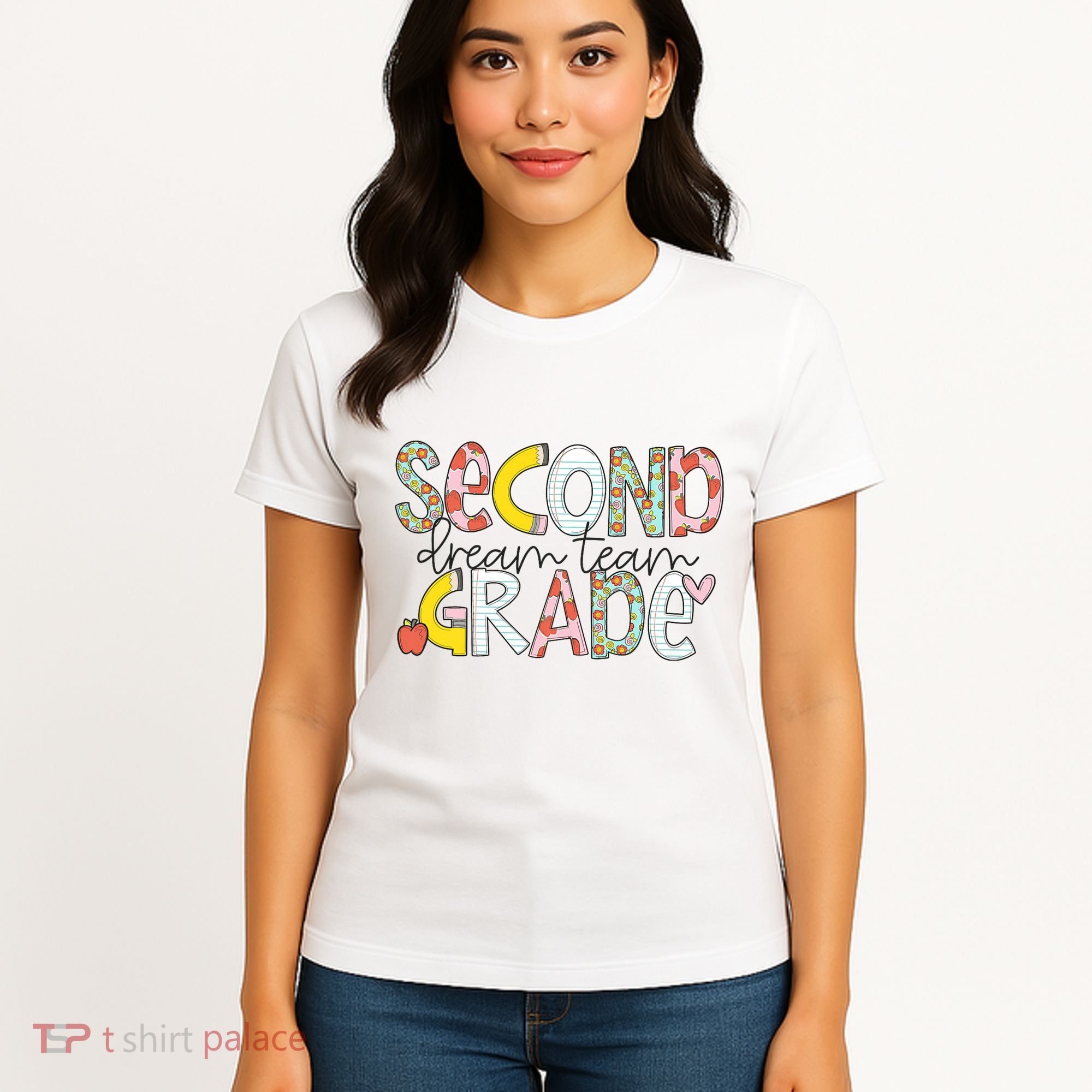 Second Grade Teacher Back To School 2nd Grade Dream Team Women's T-Shirt