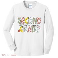 Second Grade Teacher Back To School 2nd Grade Dream Team Kids Long Sleeve Shirt thumb 0