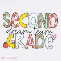 Second Grade Teacher Back To School 2nd Grade Dream Team Kids Long Sleeve Shirt thumb 2