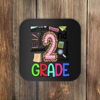 Second Grade Teacher 2nd Grade Back To School Coaster thumb 0