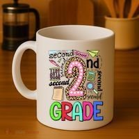 Second Grade Teacher 2nd Grade Back To School Coffee Mug thumb 4