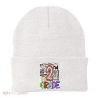 Second Grade Teacher 2nd Grade Back To School Beanie thumb 0