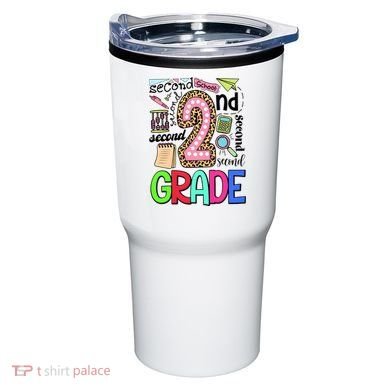 Second Grade Teacher 2nd Grade Back To School Tumbler