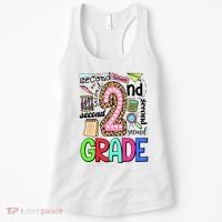 Second Grade Teacher 2nd Grade Back To School Women's Tank Top thumb 0