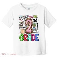 Second Grade Teacher 2nd Grade Back To School Toddler T-Shirt thumb 0