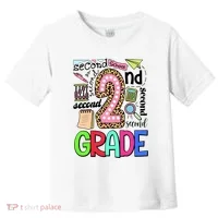 Second Grade Teacher 2nd Grade Back To School Toddler T-Shirt thumb 0