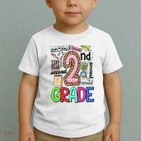 Second Grade Teacher 2nd Grade Back To School Toddler T-Shirt thumb 2