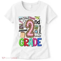 Second Grade Teacher 2nd Grade Back To School Women's T-Shirt thumb 0