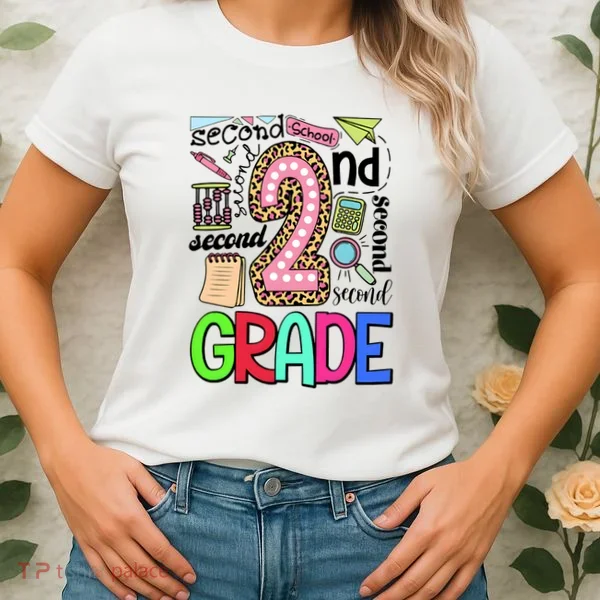 Second Grade Teacher 2nd Grade Back To School Women's T-Shirt