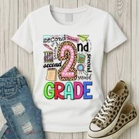 Second Grade Teacher 2nd Grade Back To School Women's T-Shirt thumb 3