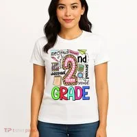 Second Grade Teacher 2nd Grade Back To School Women's T-Shirt thumb 4