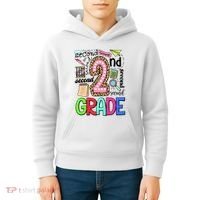 Second Grade Teacher 2nd Grade Back To School Kids Hoodie thumb 4