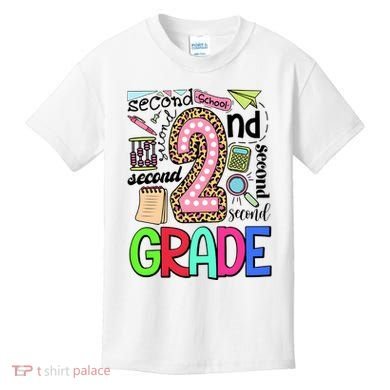 Second Grade Teacher 2nd Grade Back To School Kids T-Shirt