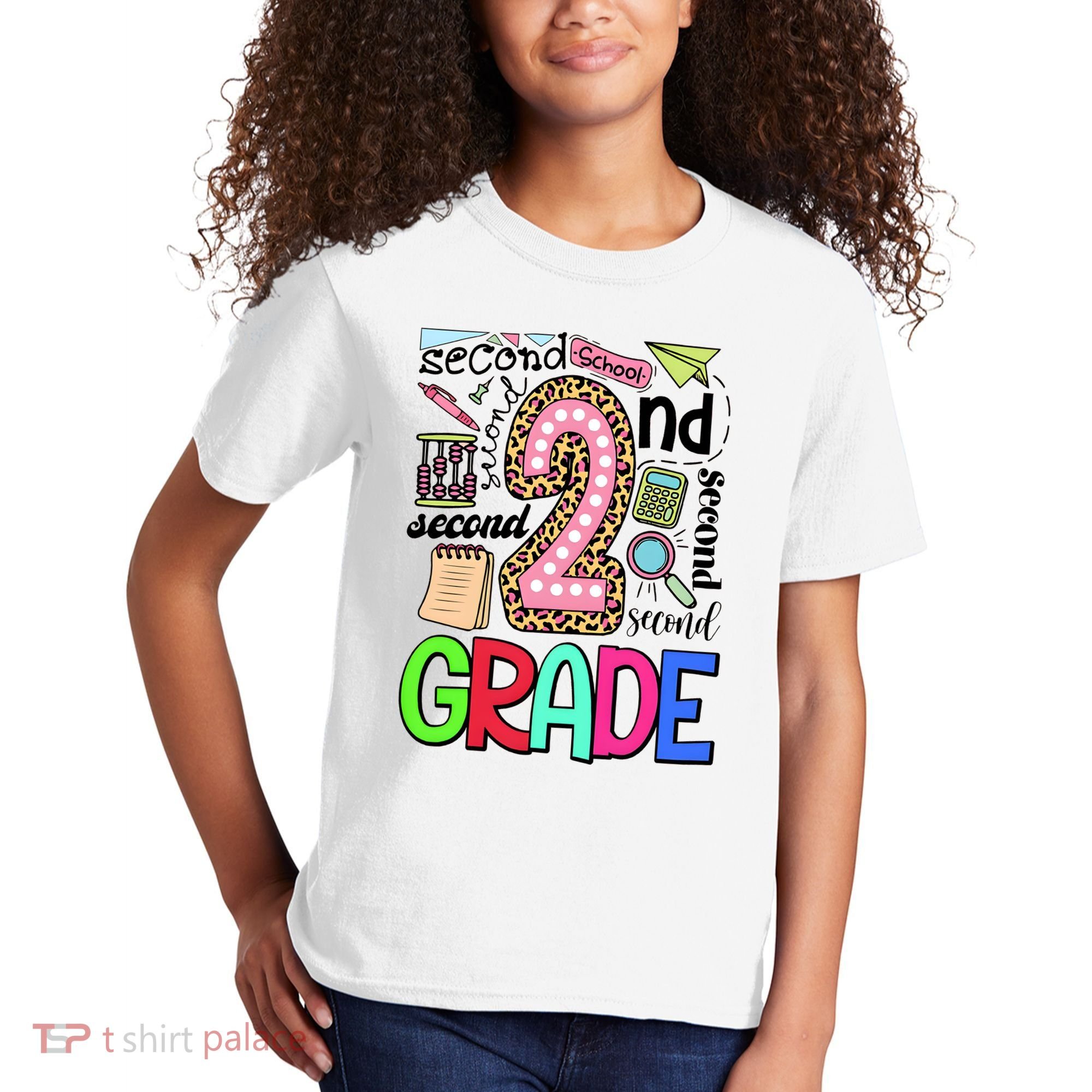 Second Grade Teacher 2nd Grade Back To School Kids T-Shirt