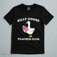 Silly Goose Teacher Club Back To School Teacher Silly Goose T-Shirt thumb 5
