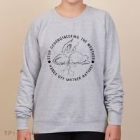 Stop Geoengineering The Weather Anti Government Women's Sweatshirt thumb 0