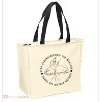 Stop Geoengineering The Weather Anti Government Tote Bag thumb 2