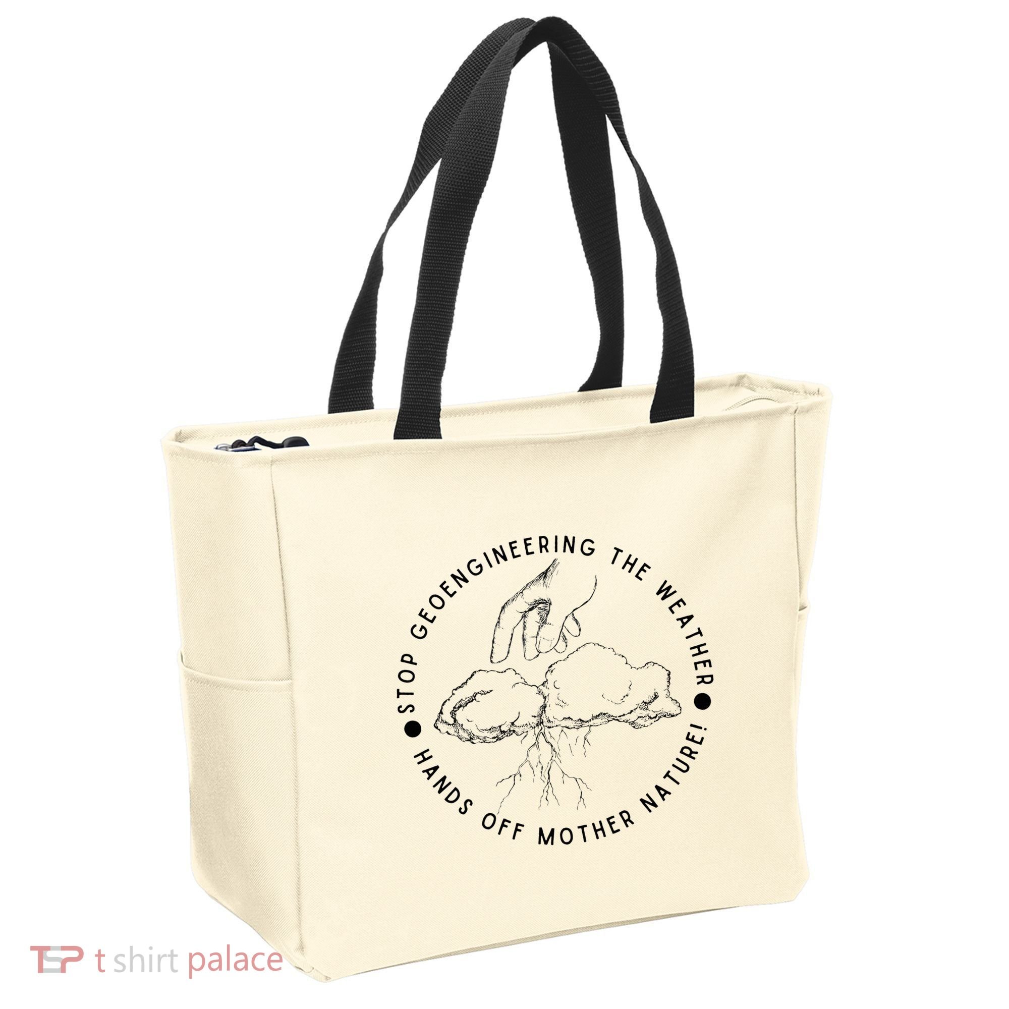 Stop Geoengineering The Weather Anti Government Tote Bag