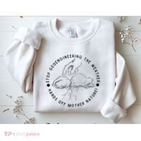 Stop Geoengineering The Weather Anti Government Sweatshirt thumb 2