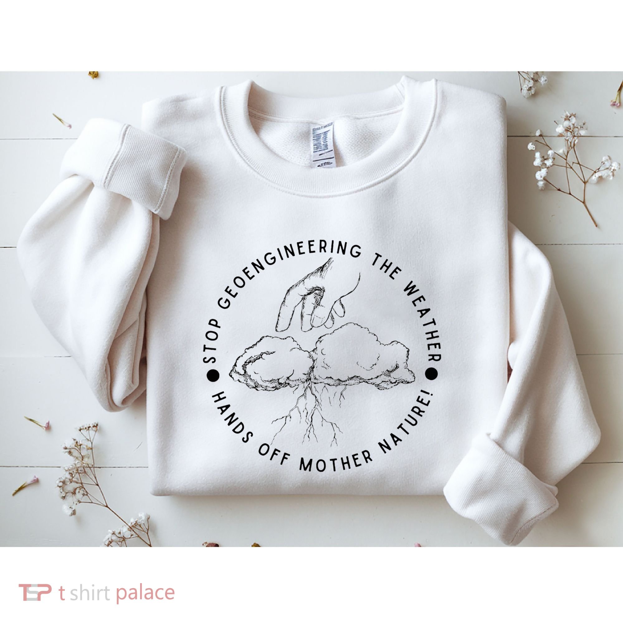 Stop Geoengineering The Weather Anti Government Sweatshirt