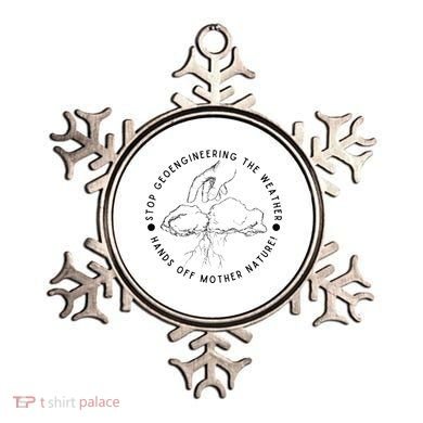 Stop Geoengineering The Weather Anti Government Ornament