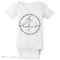 Stop Geoengineering The Weather Anti Government Baby Bodysuit thumb 0