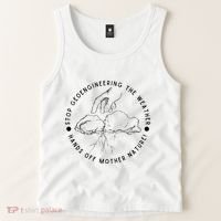 Stop Geoengineering The Weather Anti Government Tank Top thumb 2