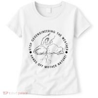 Stop Geoengineering The Weather Anti Government Women's T-Shirt thumb 0
