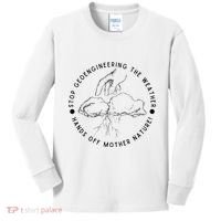 Stop Geoengineering The Weather Anti Government Kids Long Sleeve Shirt thumb 0