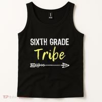 Sixth Grade Tribe 6th Teacher Back To School Gift Tank Top thumb 2