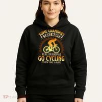 Some Grandpas Take Naps Real Grandpas Go Cycling Hoodie thumb 5