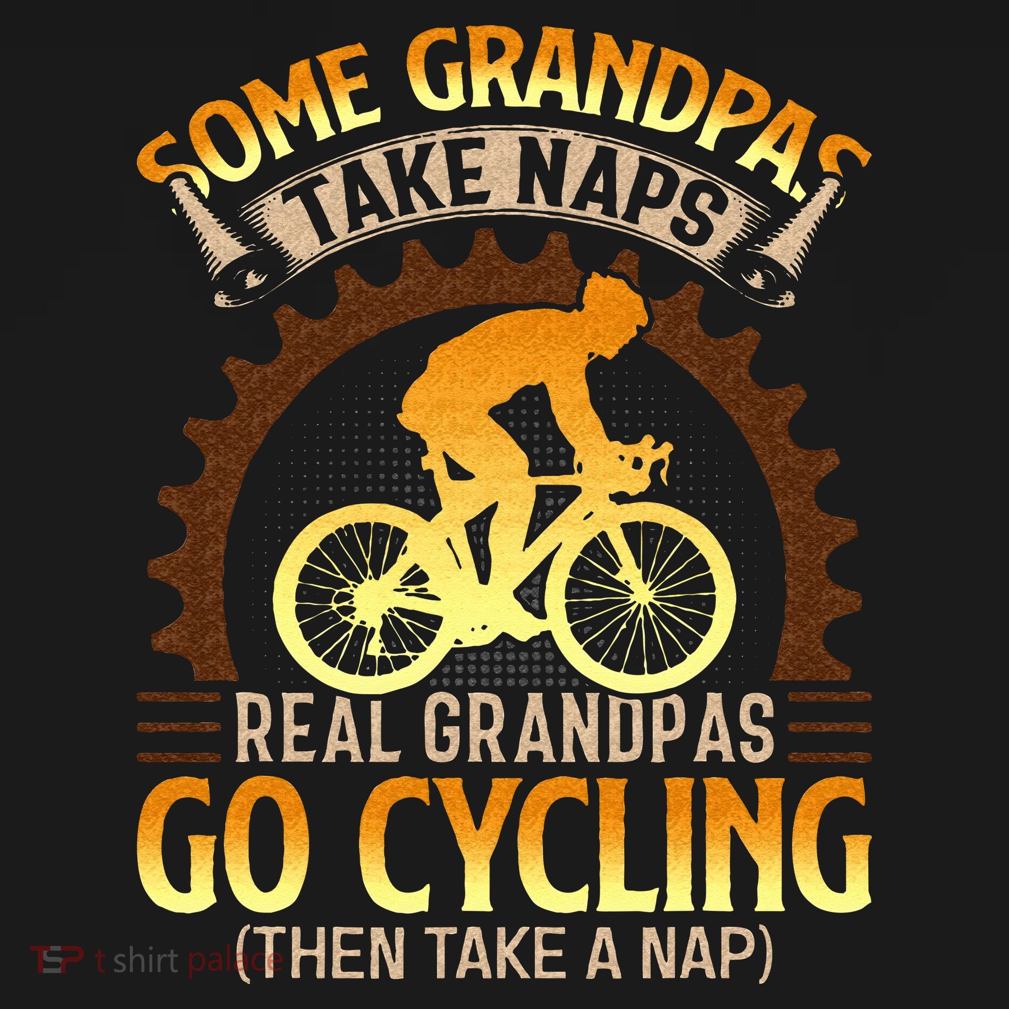 Some Grandpas Take Naps Real Grandpas Go Cycling Women's Tank Top