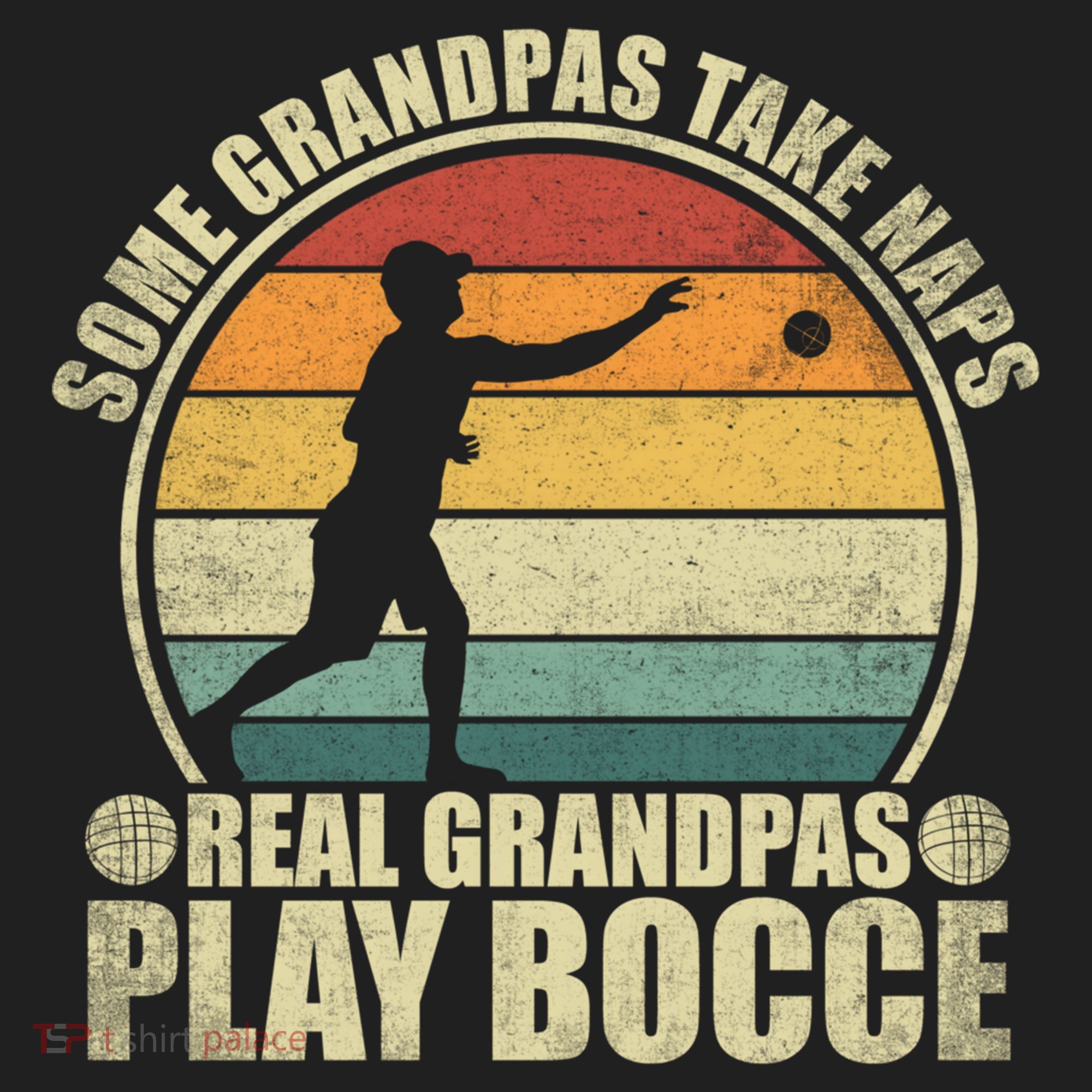 Some Grandpas Take Naps Real Grandpas Play Bocce Ball Tumbler