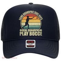 Some Grandpas Take Naps Real Grandpas Play Bocce Ball Hat thumb 0